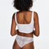 Brazilian-trosa Invisible Lace Back, Vit