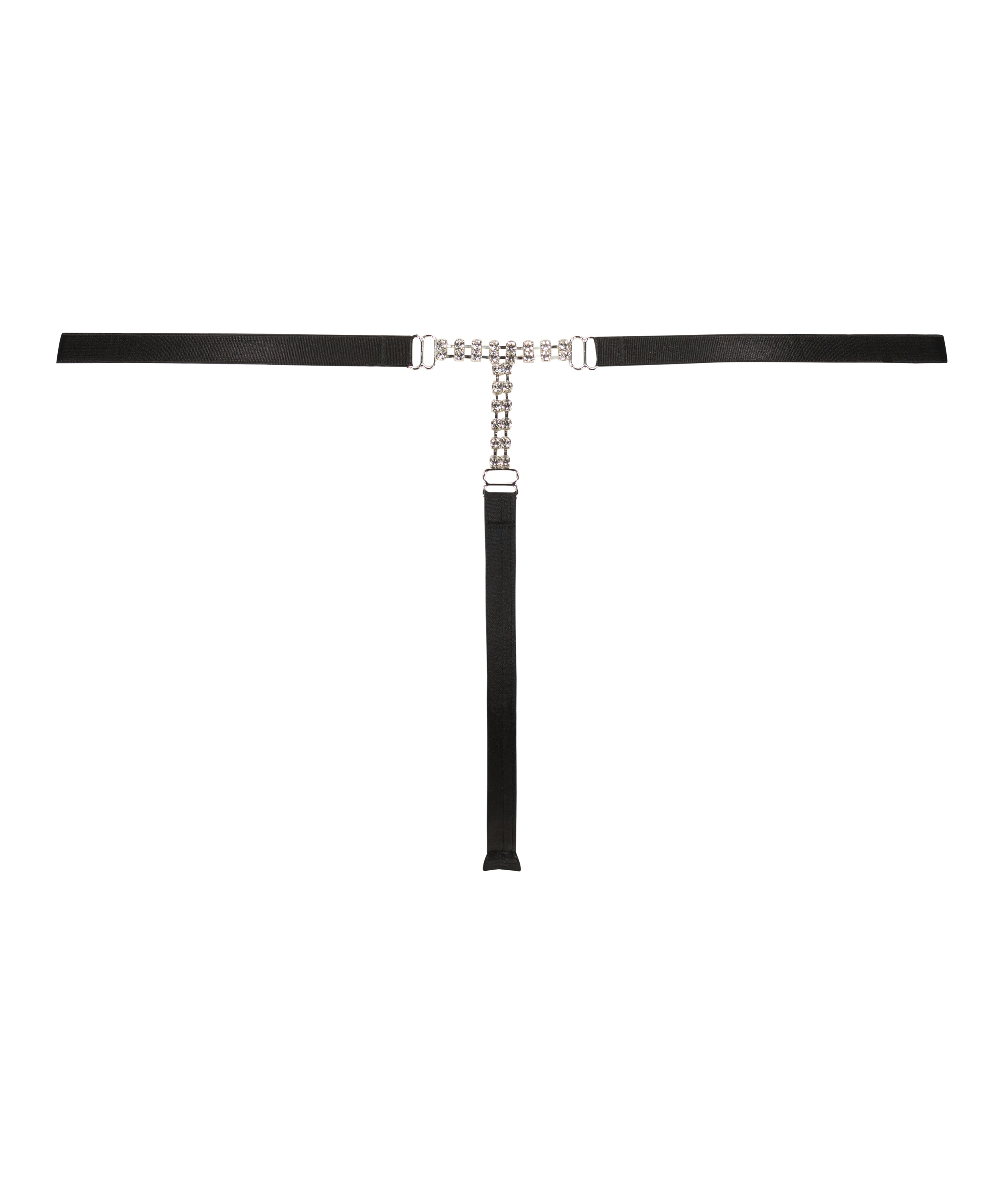 Stringtrosa Donna Sparkle, Svart, main