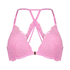Formpressad push-up-bh med bygel Daisy, Rosa
