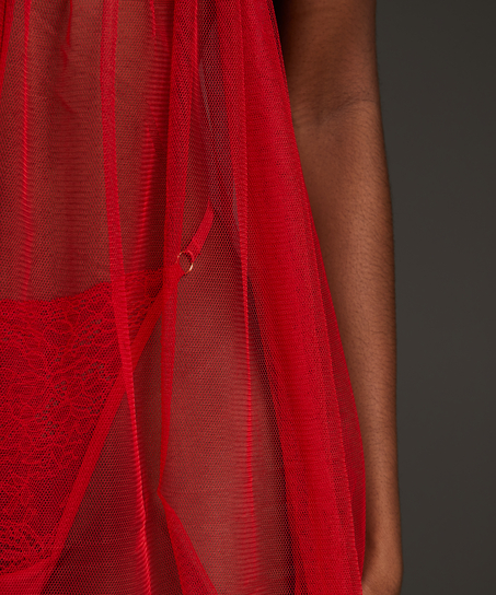 Emily babydoll, Röd