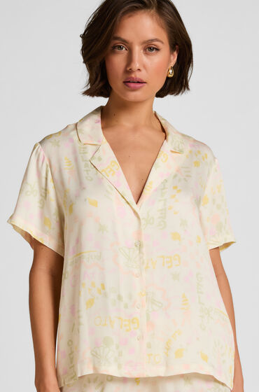 Hunkemöller Satinjacka Vit