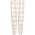 Pyjamasbyxori flanell, Beige