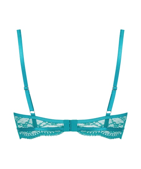 Icke-vadderad bygelbehå Isabelle, Blå