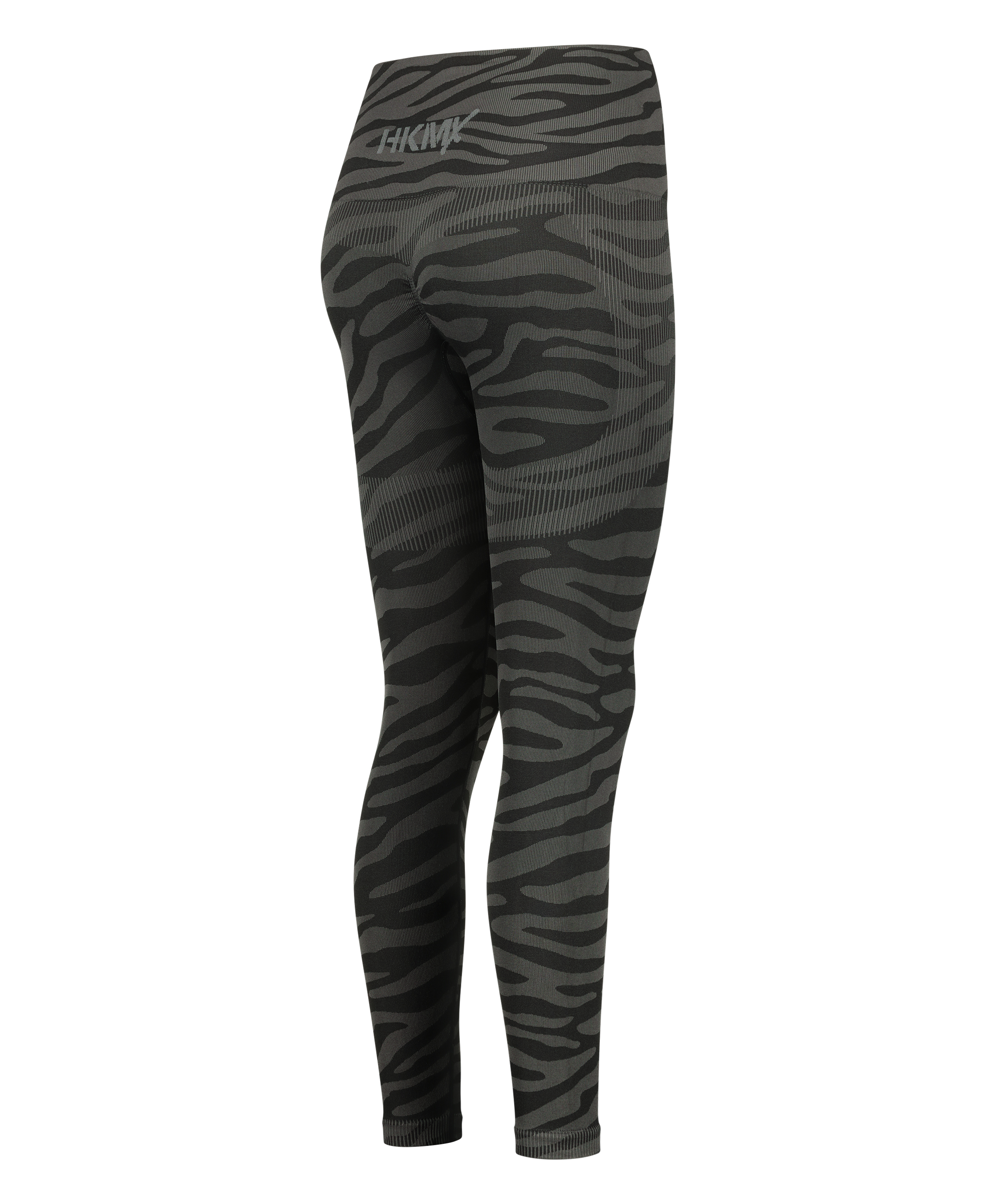 HKMX s&ouml;ml&ouml;sa sportleggings med h&ouml;g midja, Svart, main