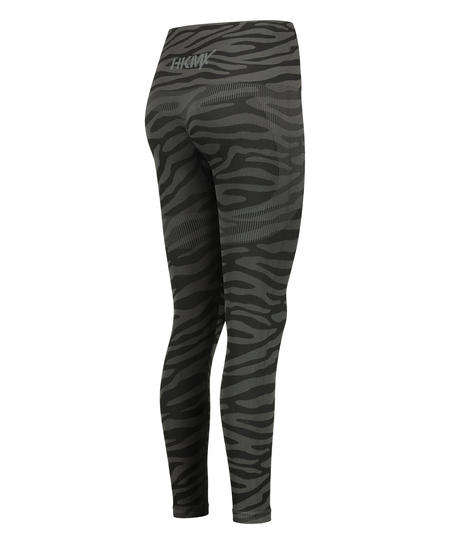 HKMX s&ouml;ml&ouml;sa sportleggings med h&ouml;g midja, Svart