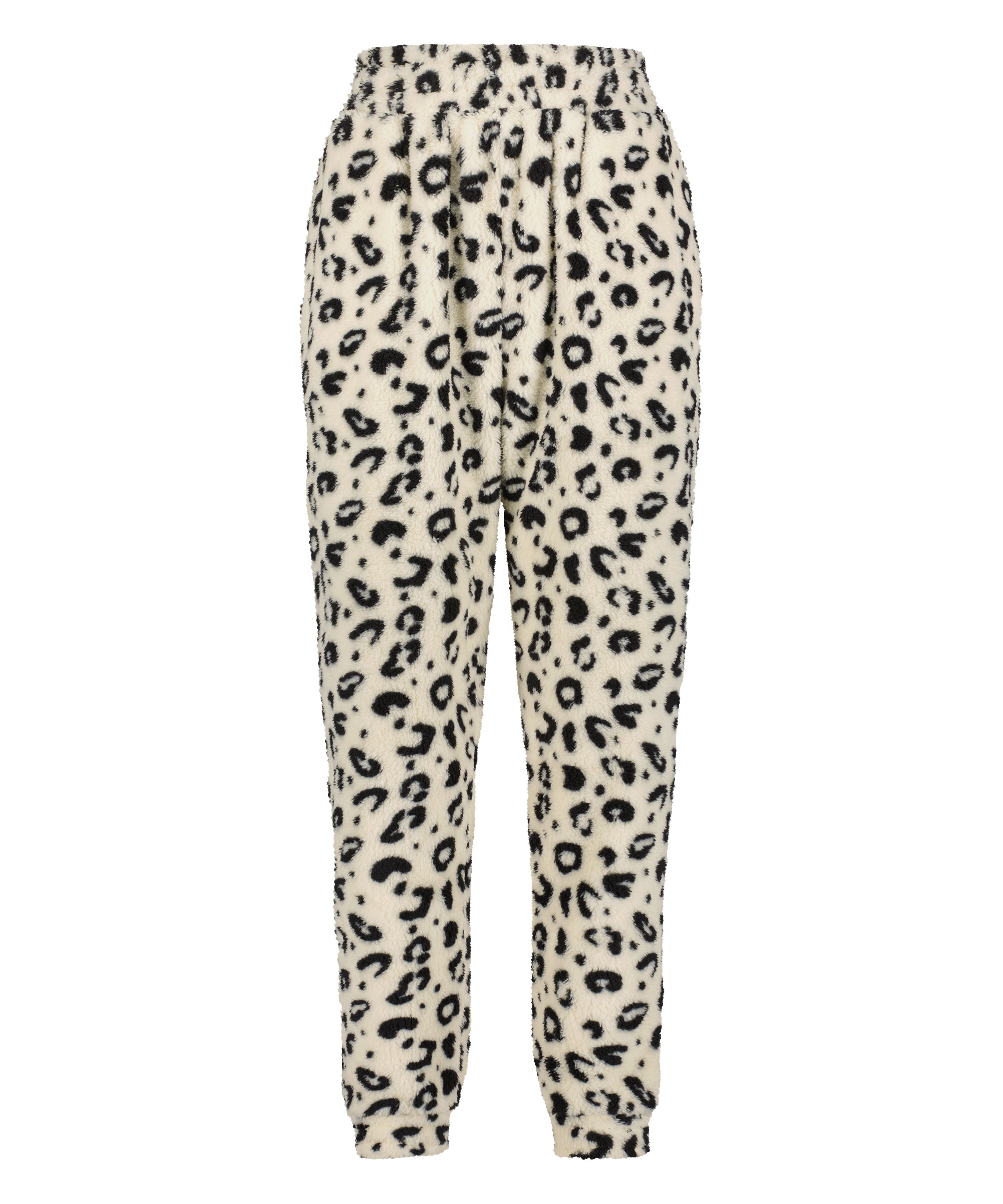 Mysbyxor i fleece, Svart, main