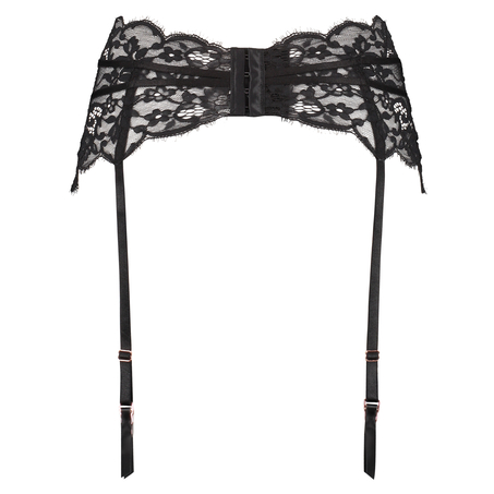 Strumpeband Poppy, Svart