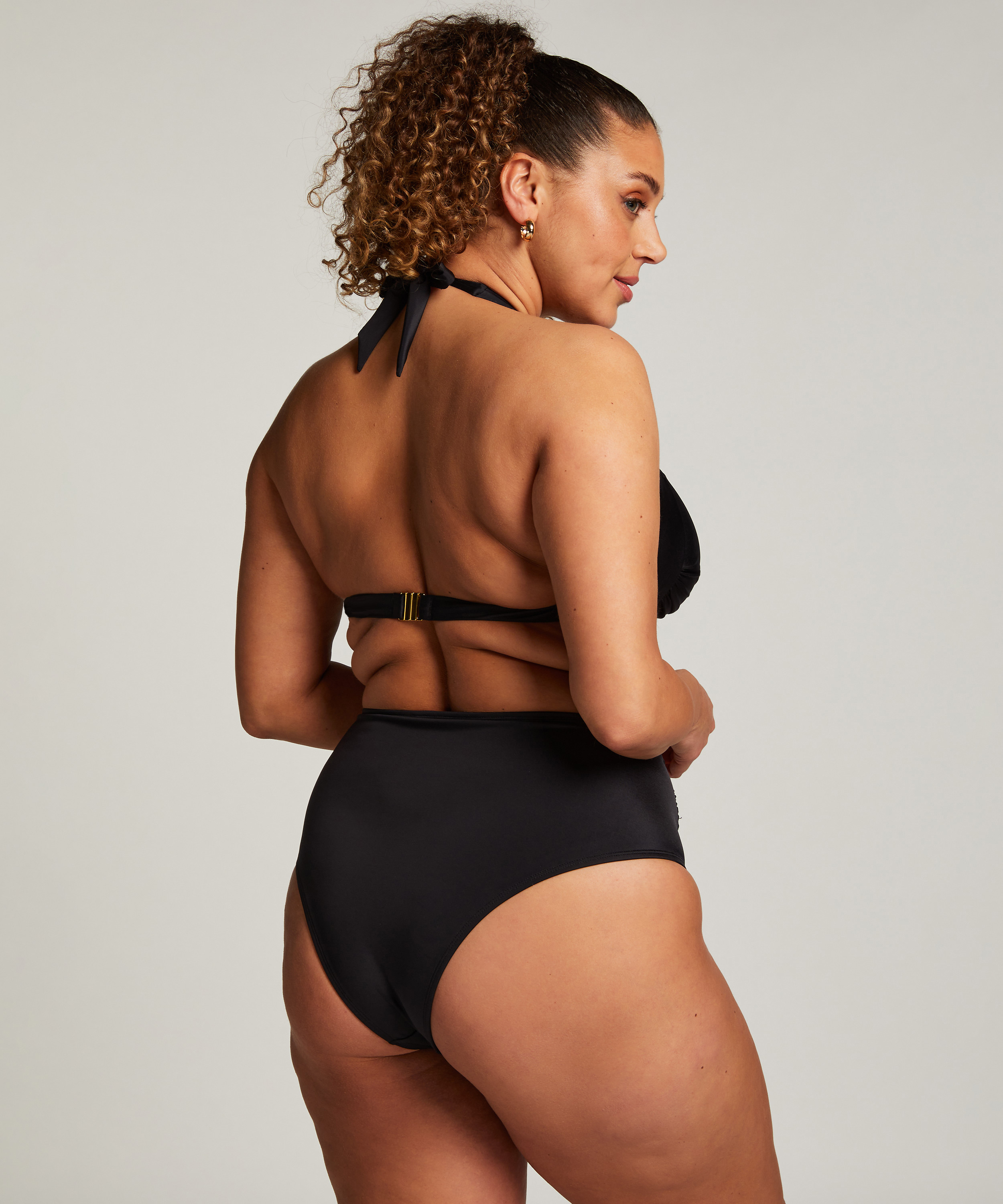 Bandåbikiniöverdel Luxe, Svart, main