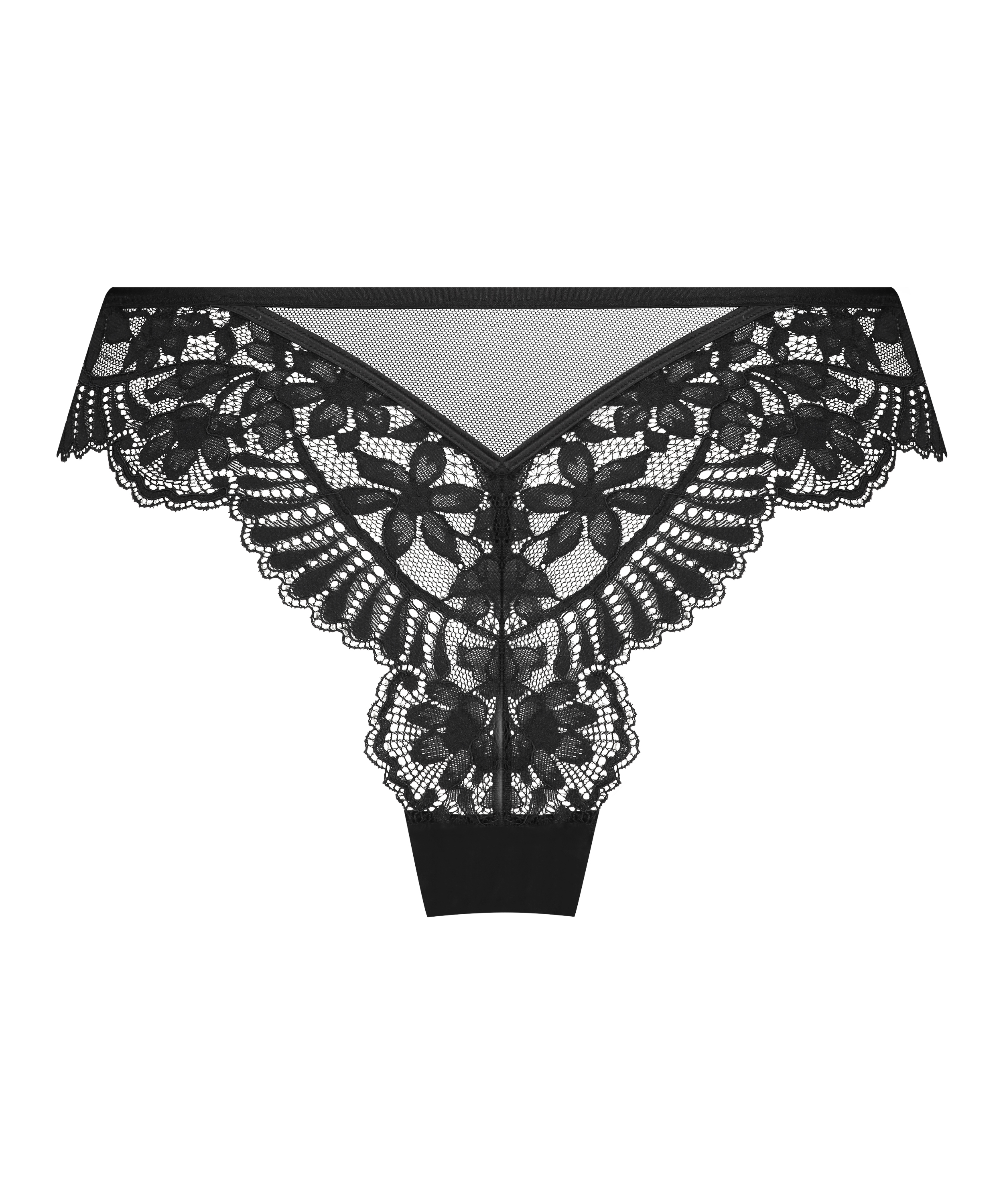 Brazilian-trosa Almendra, Svart, main