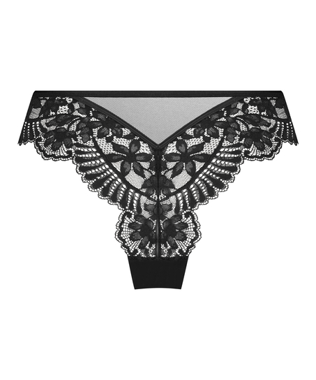 Brazilian-trosa Almendra, Svart