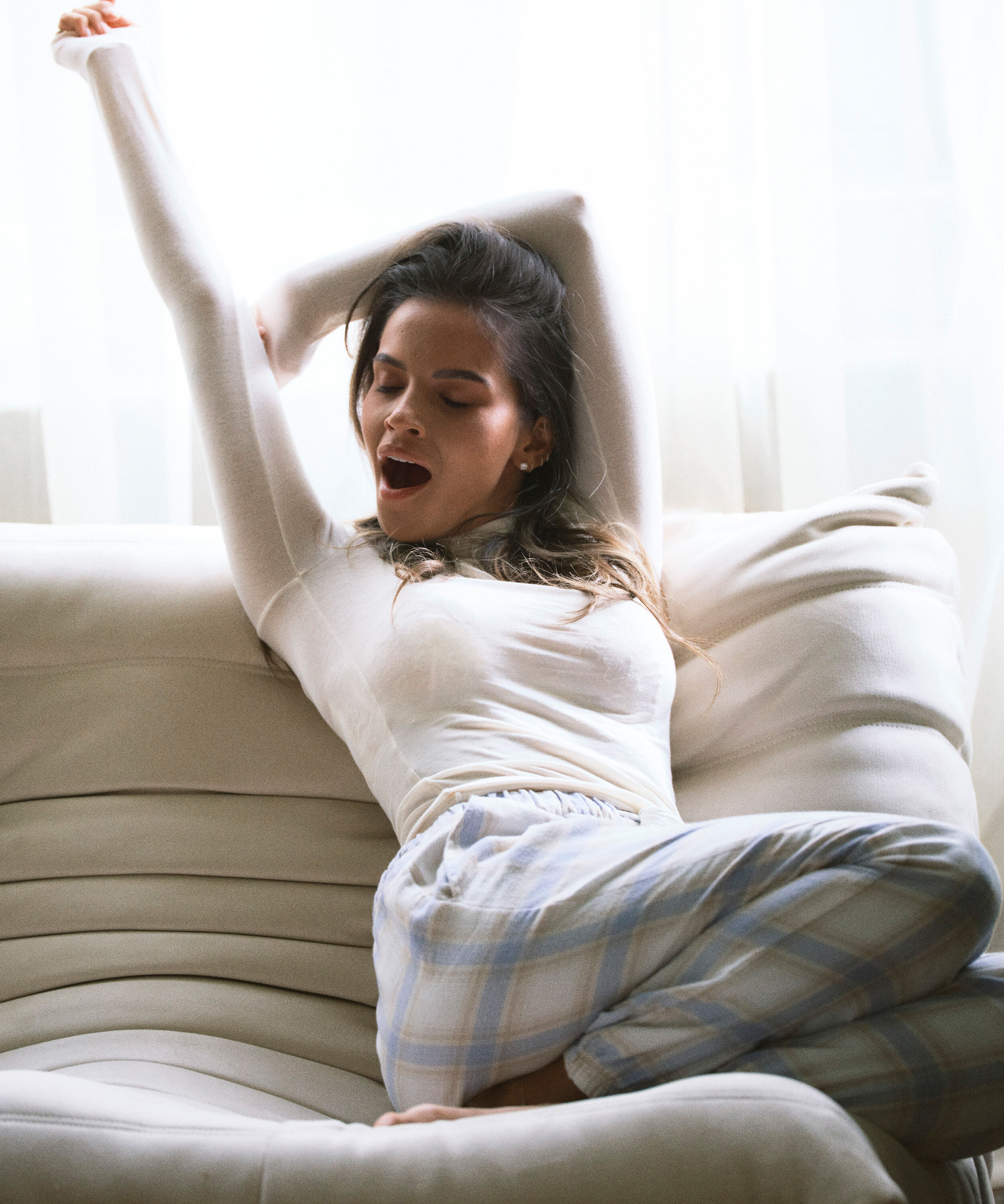 Pyjamasbyxori flanell