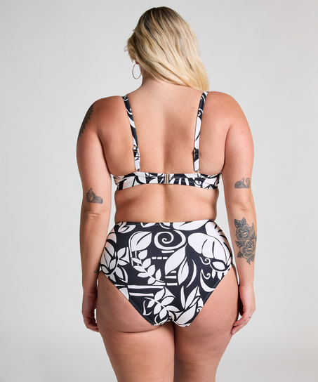 Mauritius bikiniöverdel, Svart