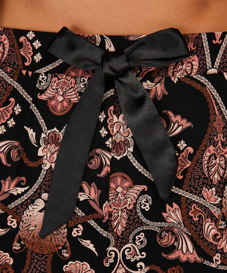 Pyjamasbyxor Jersey, Svart