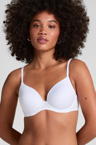 Hunkemöller Formpressad bygel-bh Super Soft Vit