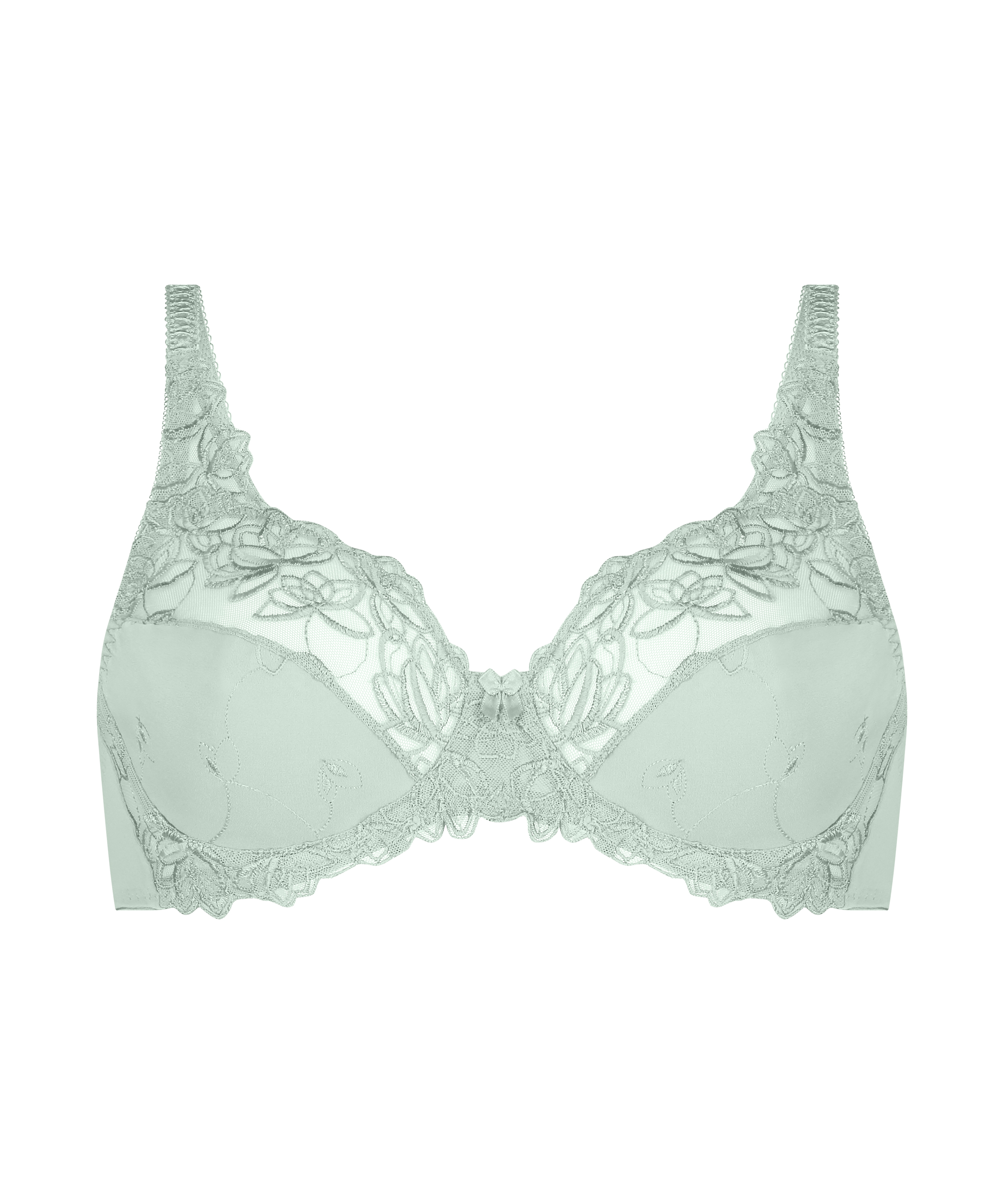 Icke formpressad bygel-bh Diva, Gr&ouml;n, main