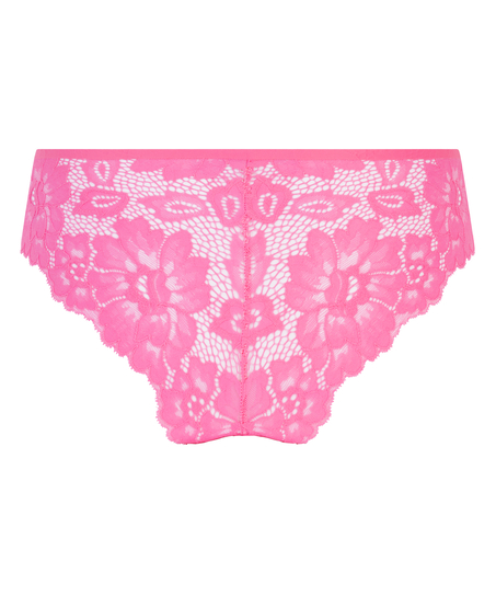 Brazilian-trosa Invisible Lace Back, Rosa