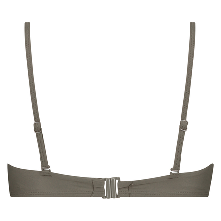 Formpressade bandeau bikinitopp Tribe, Grön