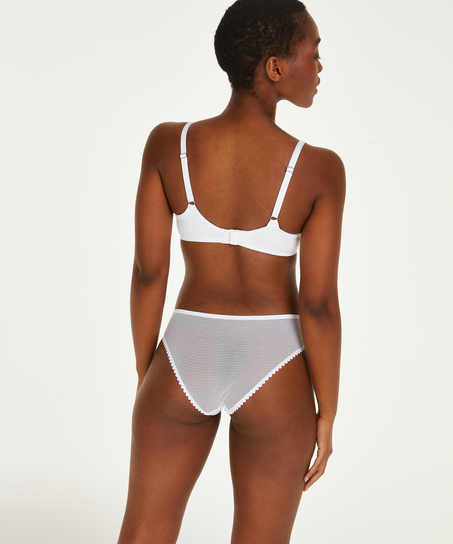 Osynlig brazilian-trosa, Vit