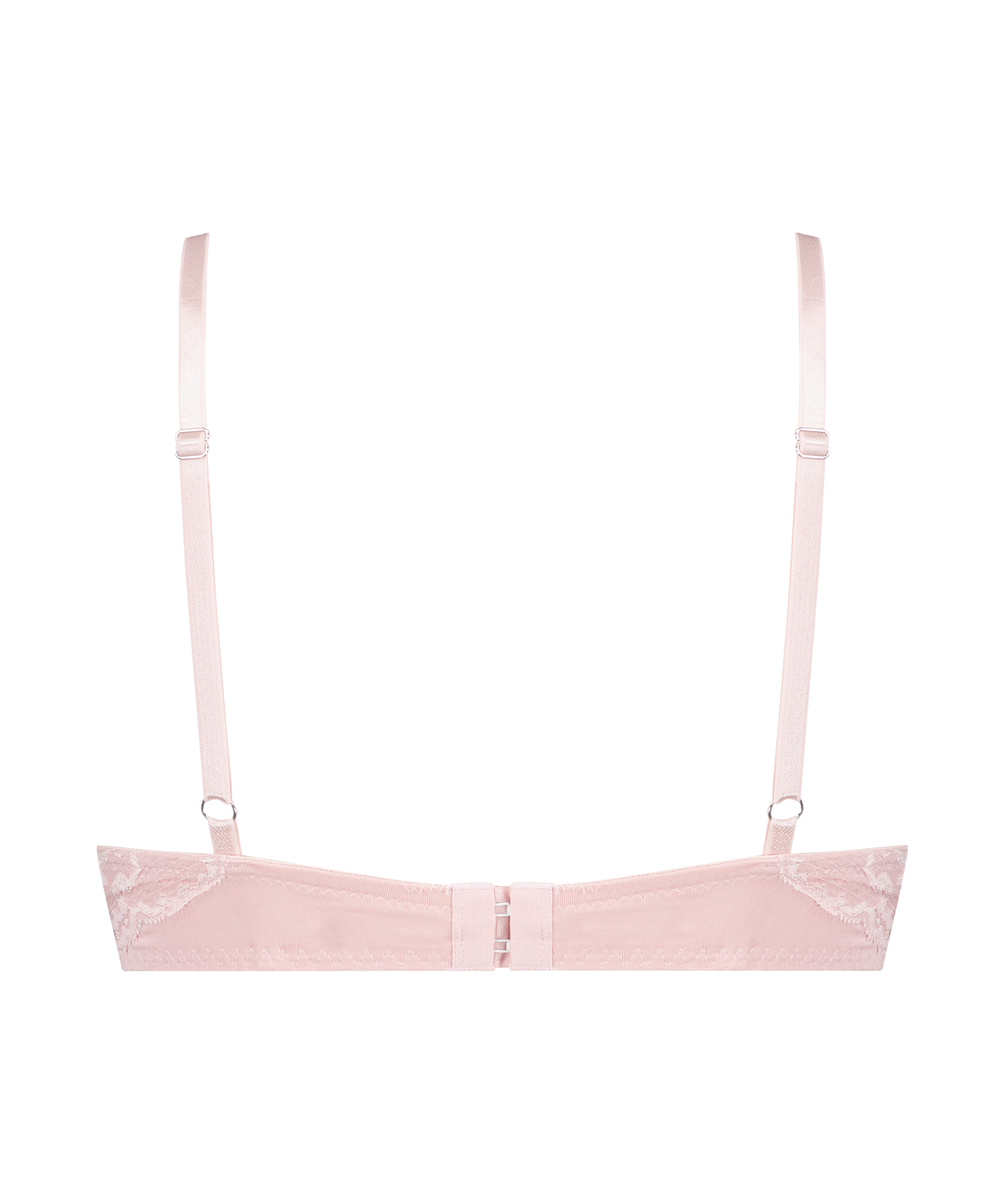 Leonie formpressad bygel-bh med push-up, Rosa, main