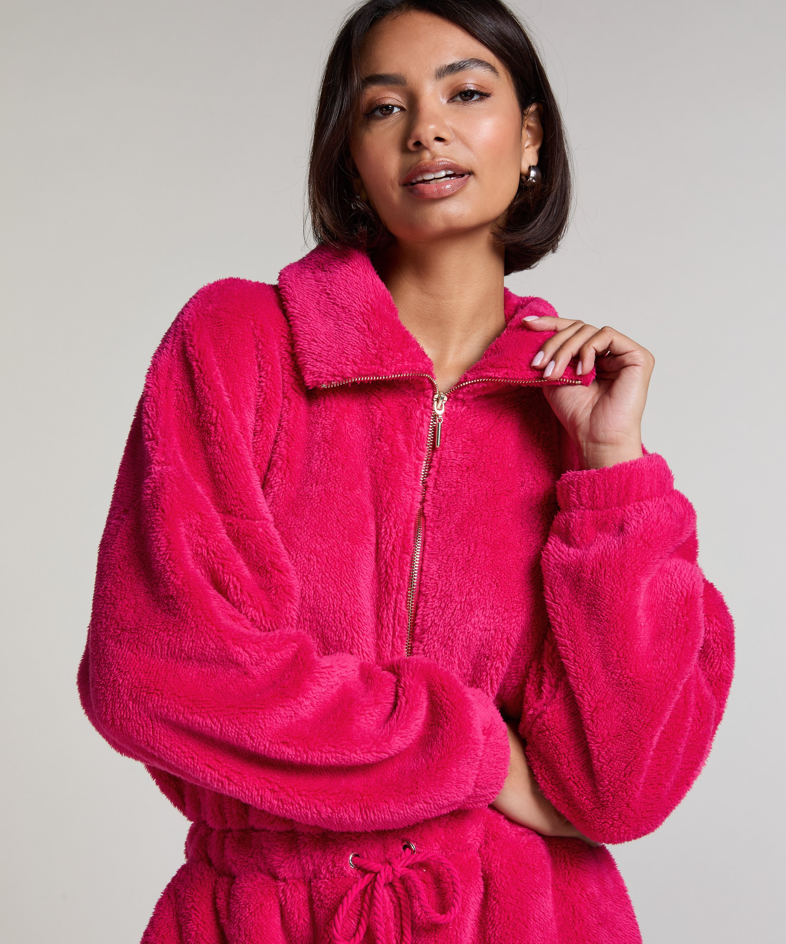 Onesie Fleece, Rosa, main