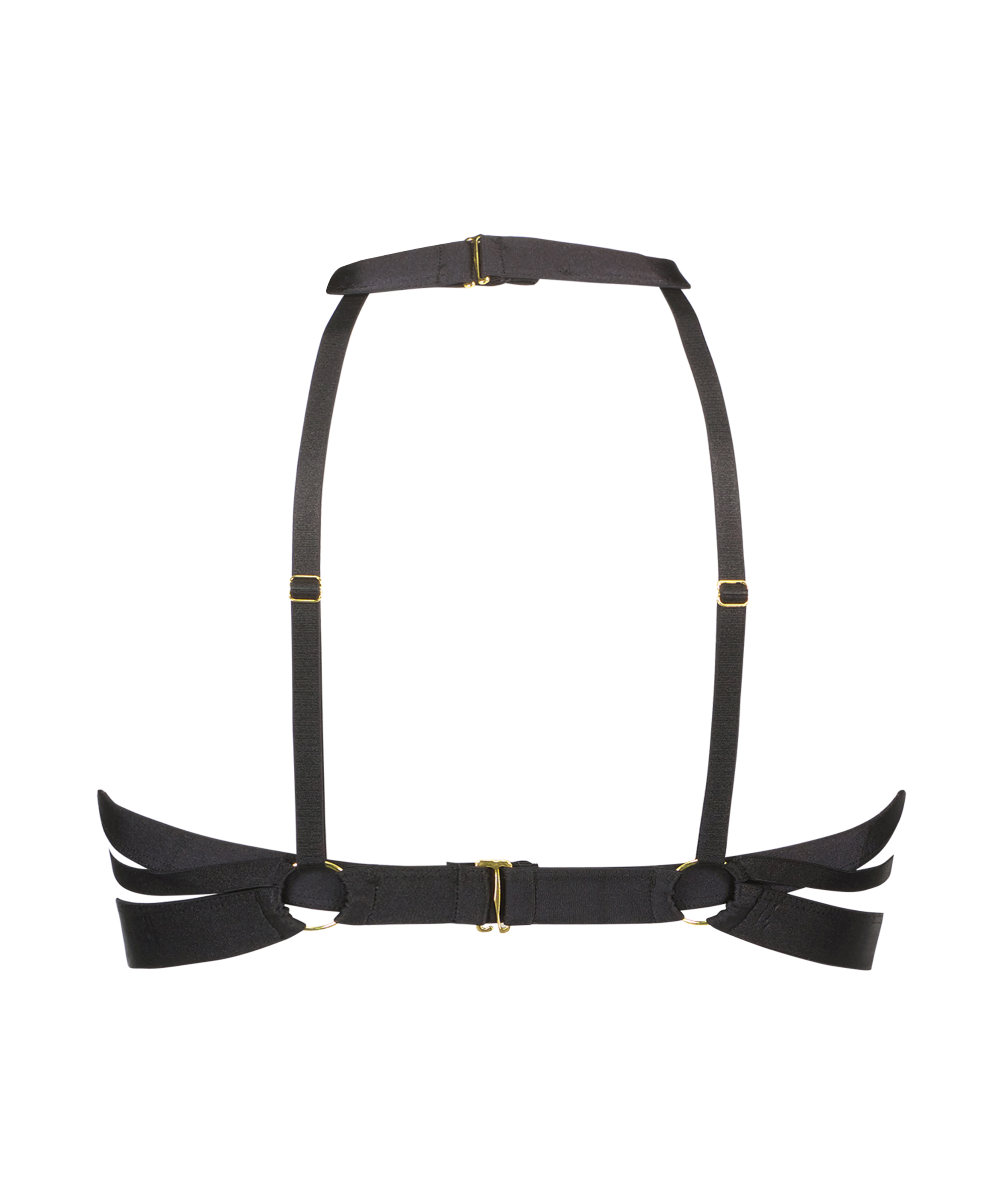 Minx-bralette, Svart, main