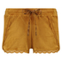 Shorts Velour Lace, Gul