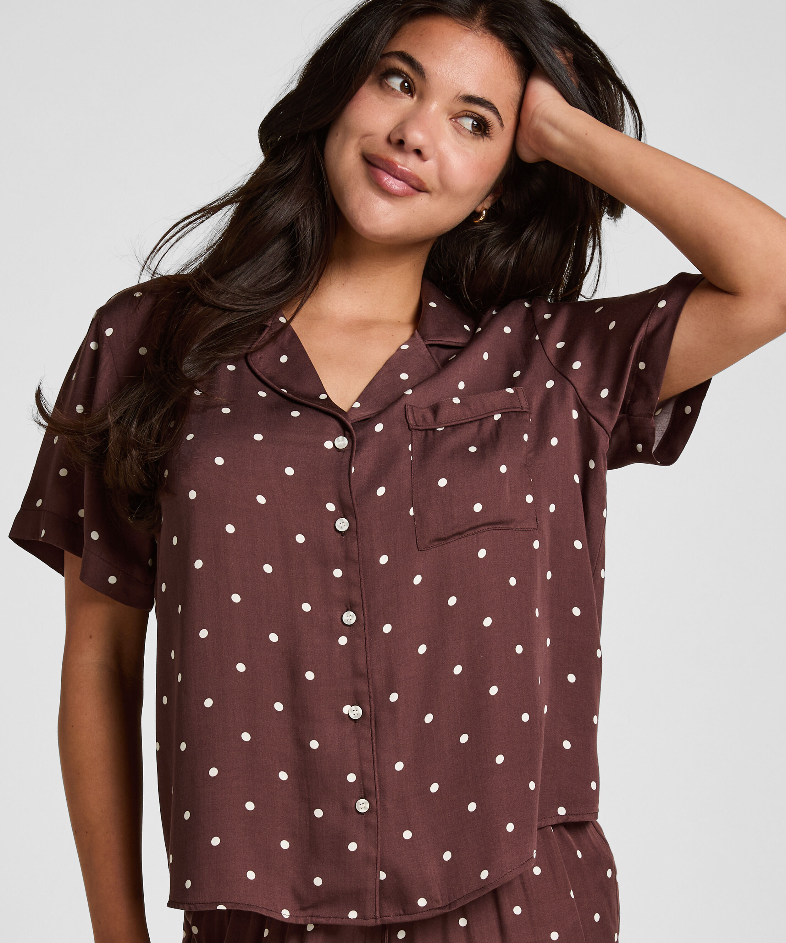 Pyjamasjacka Satin