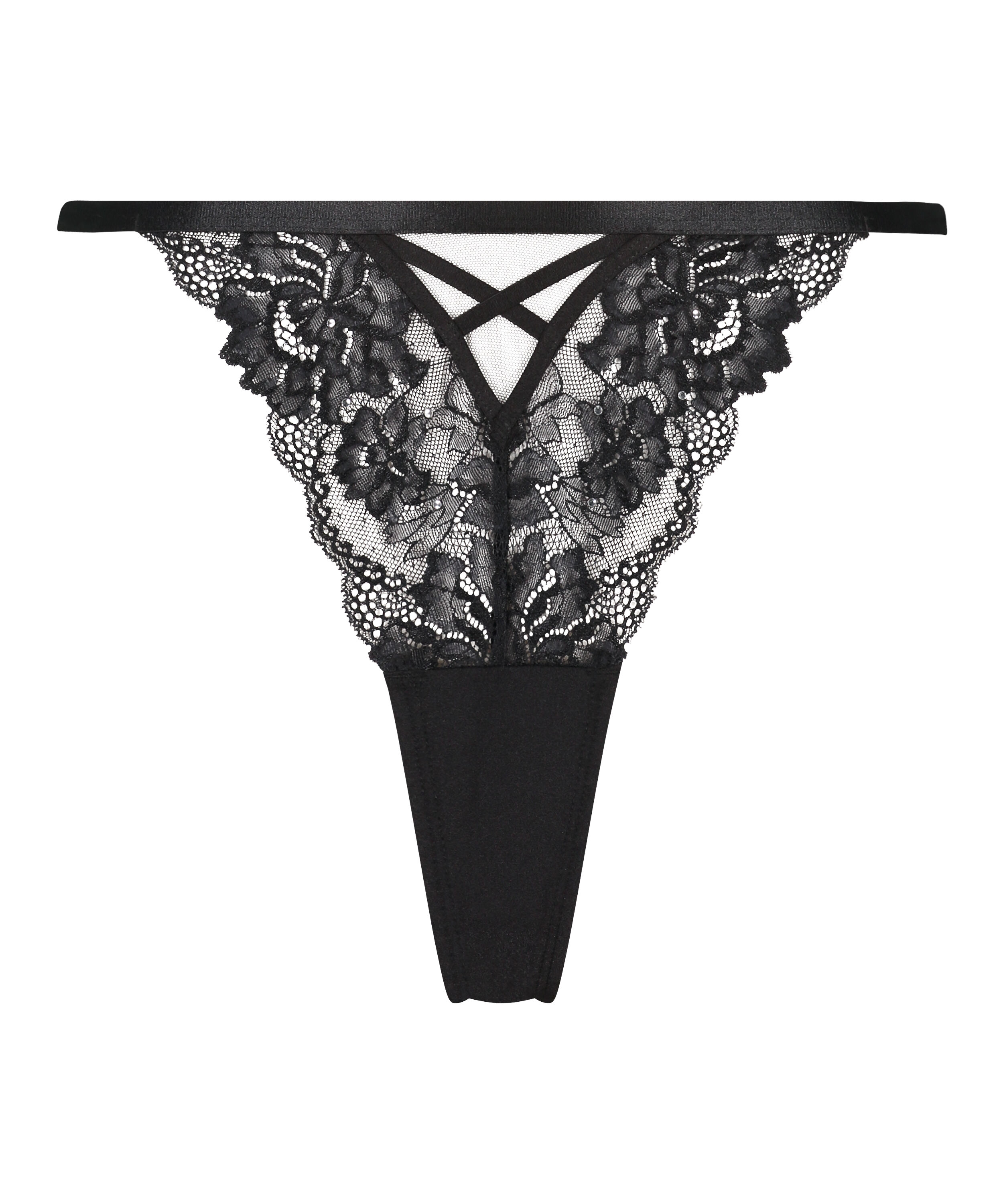 Gigi stringtrosa, Svart