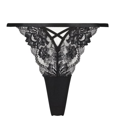 Gigi stringtrosa, Svart