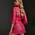 Kimono Lace Isabelle, Rosa