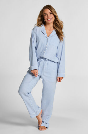 Hunkemöller Bomullsbyxor Blå