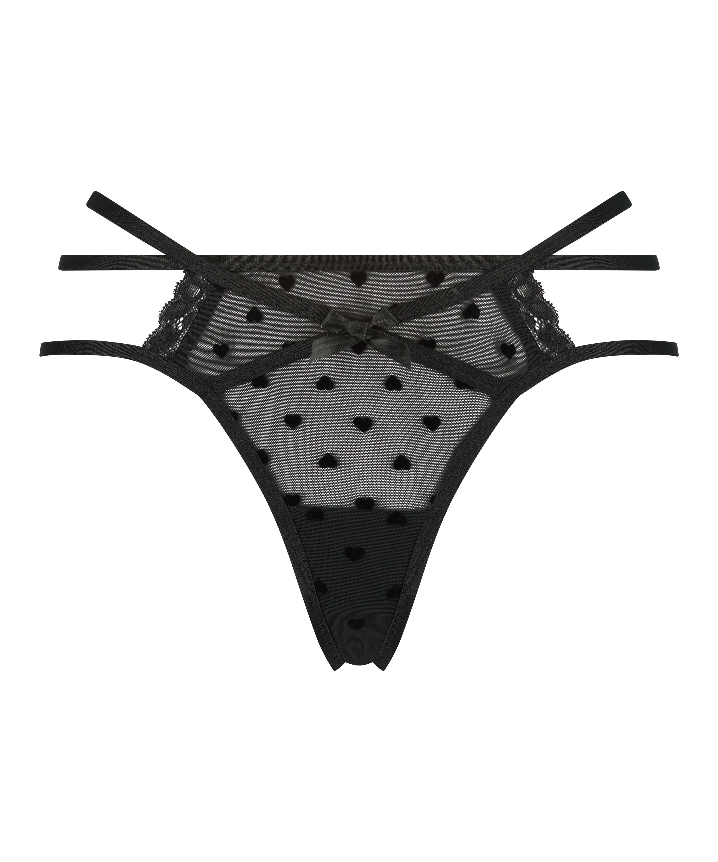 Melda stringtrosa, Svart, main