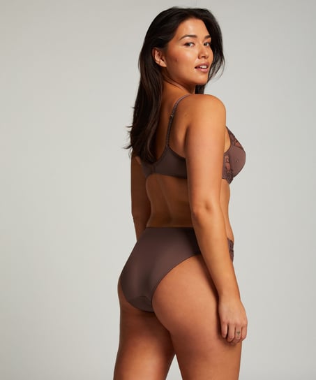 Icke formpressad bygel-bh Diva, Brun