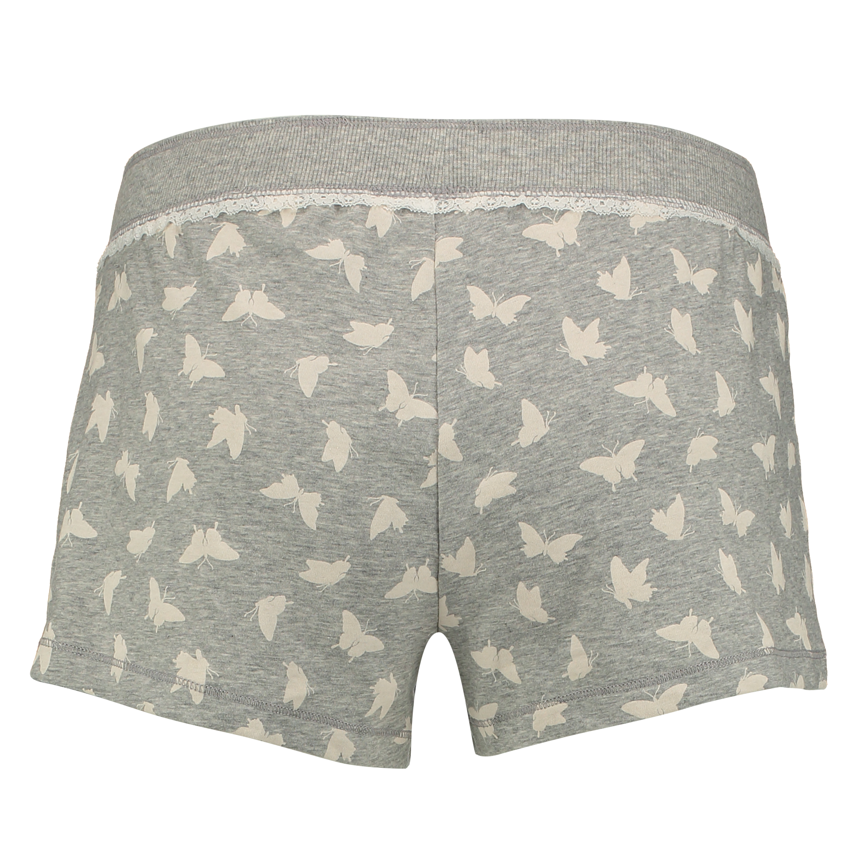 Shorts Femke butterfly, Vit, main