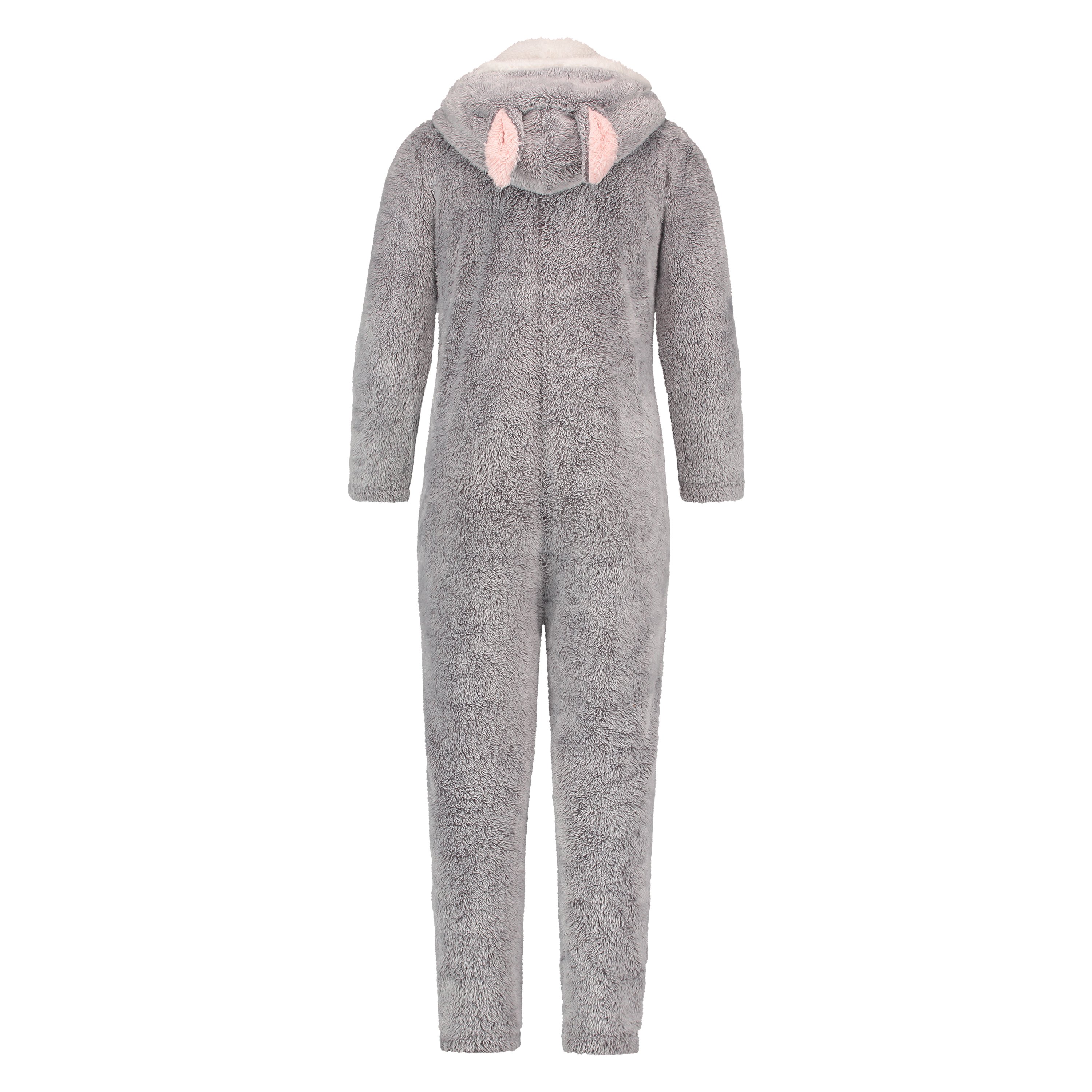Onesie Teens Fleece, Grå, main