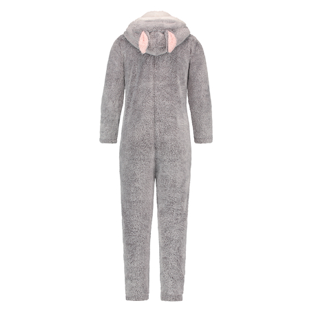 Onesie Teens Fleece, Grå
