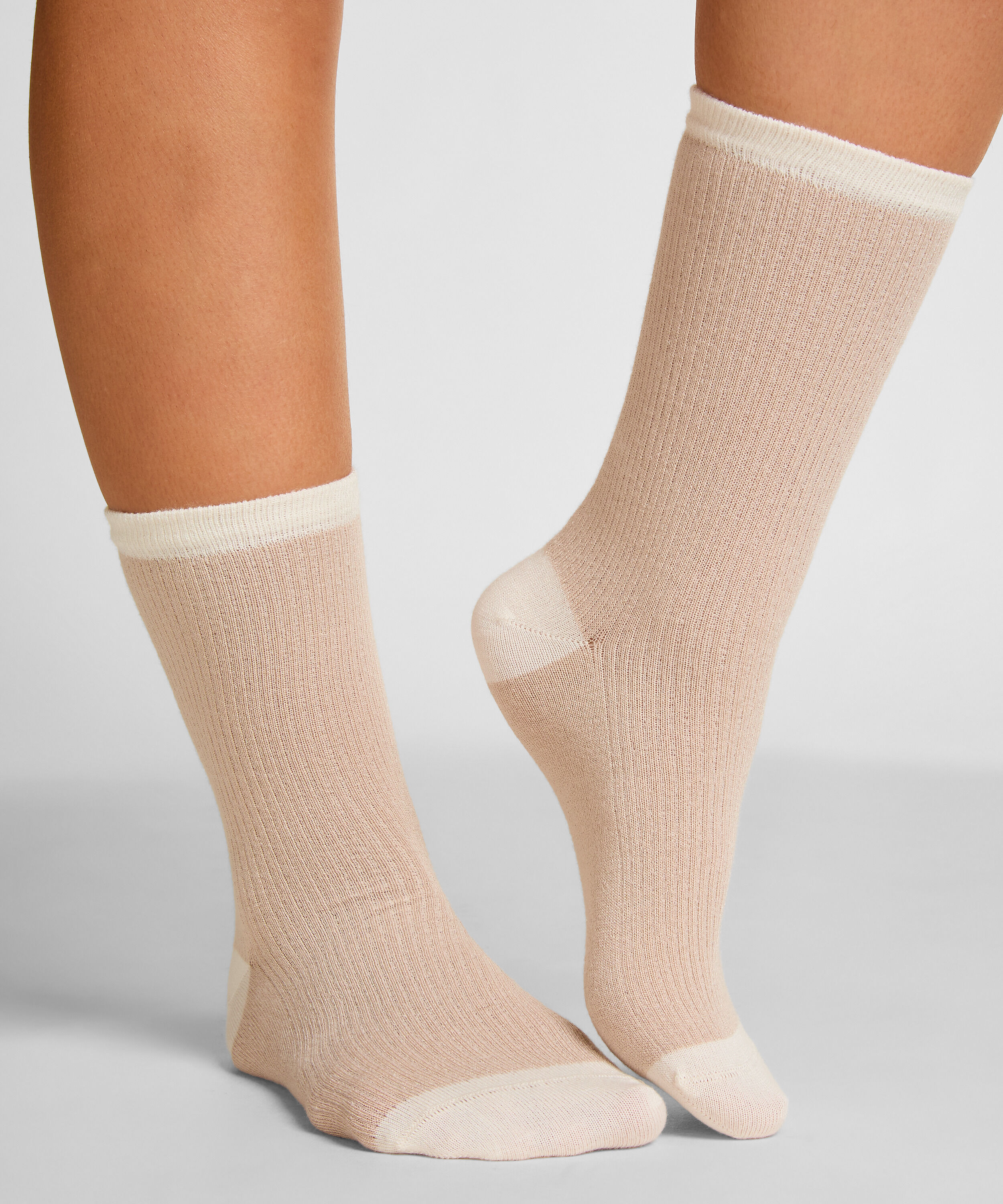 Sockar i modal, Beige