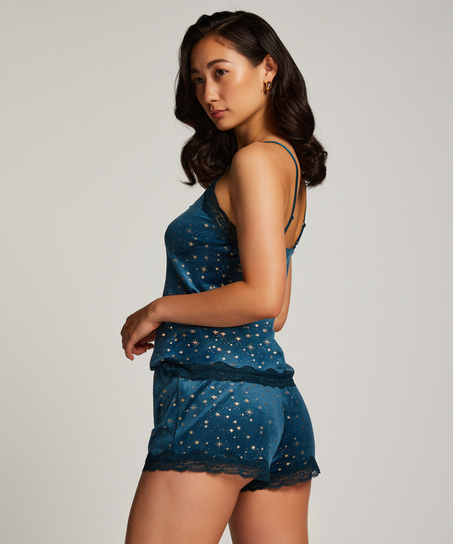 Linne Velour Lace, Bl&aring;