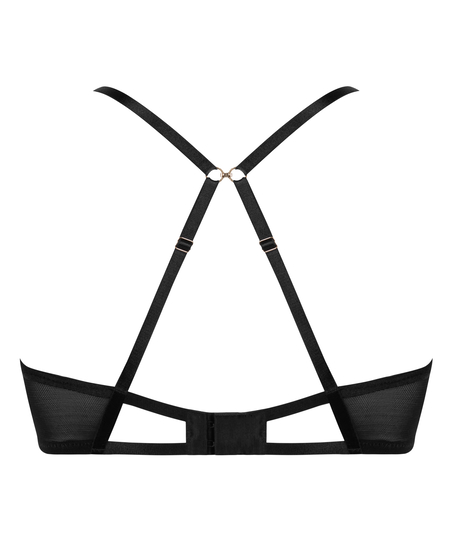 Icke-formpressad BH med bygel Cinnamon, Svart