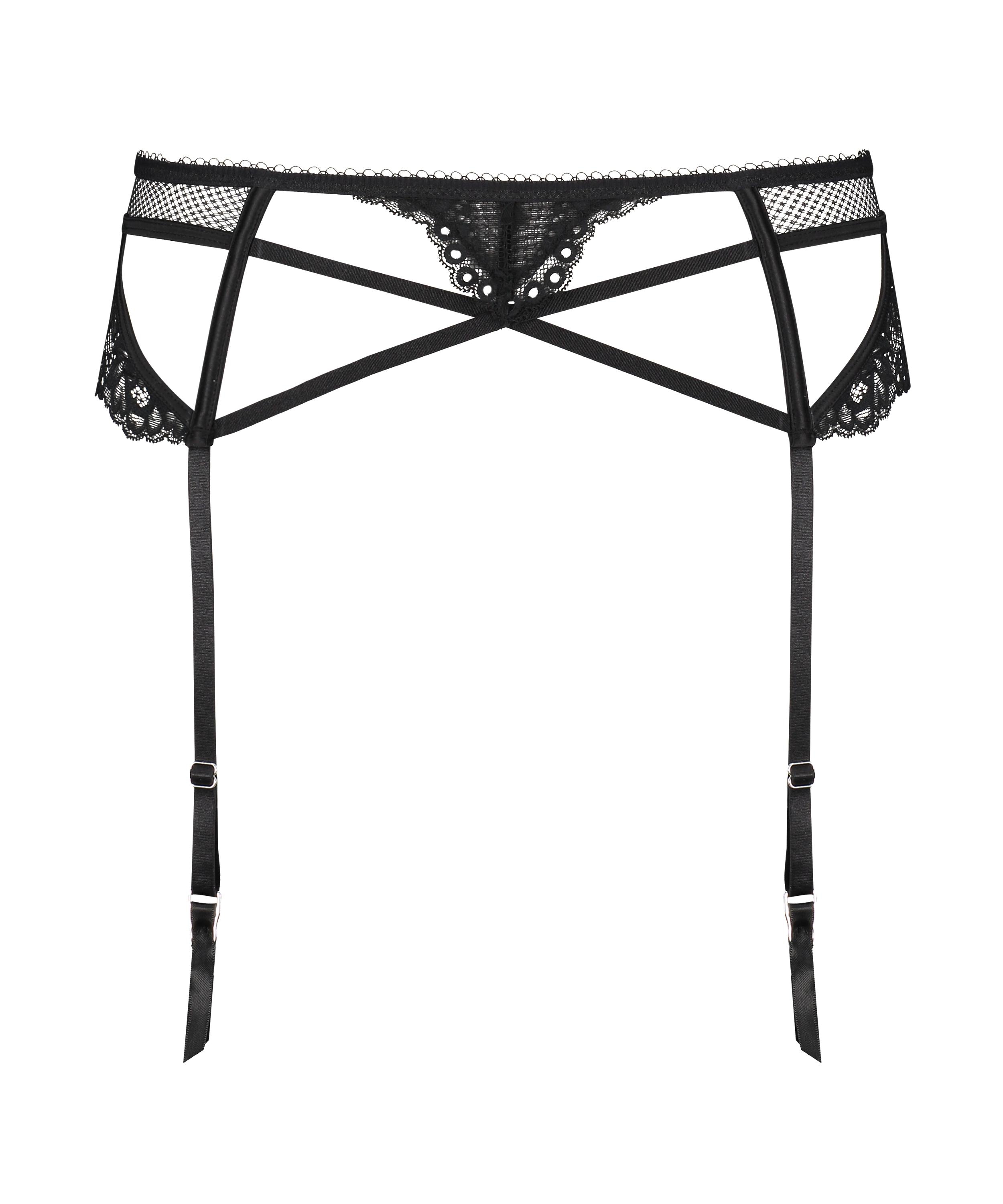 Anna strumpebandshållare, Svart, main