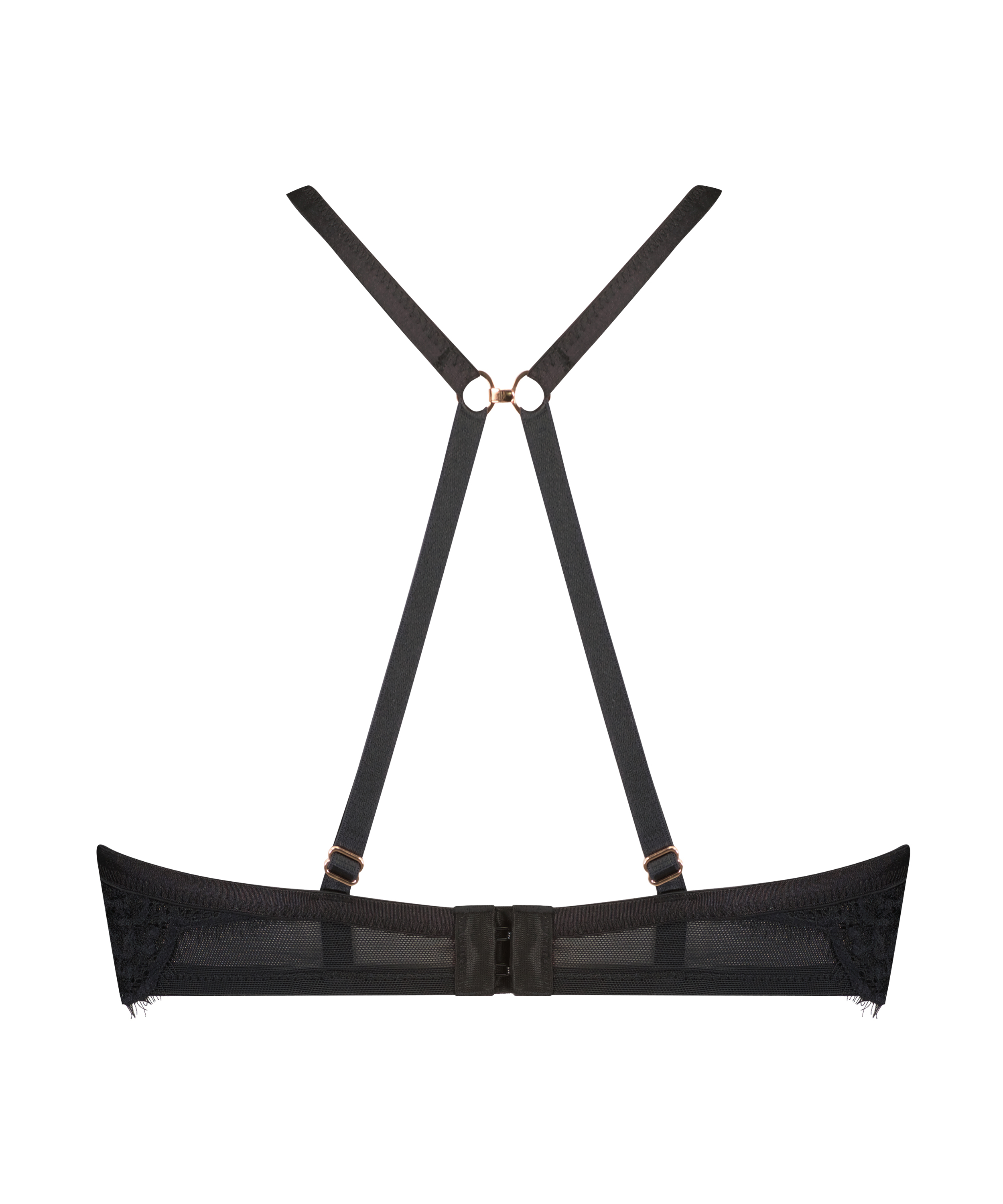 Elissa icke-vadderad bygel-behå Lucy Hale, Svart, main