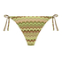 Högt Skuren Bikiniunderdel Alcapulco, grön