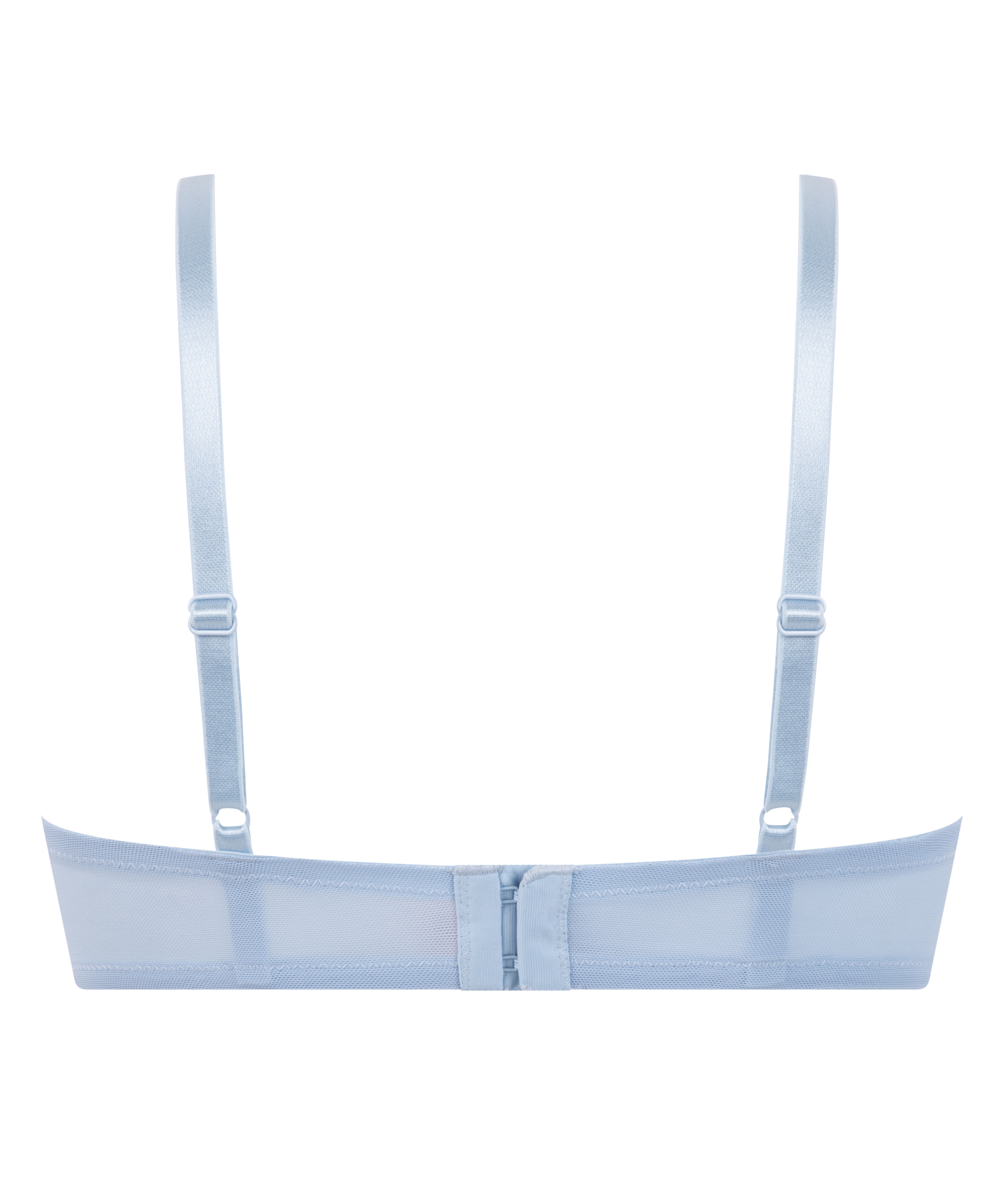 Cherry formpressad bygel-bh med pushup, Blå, main