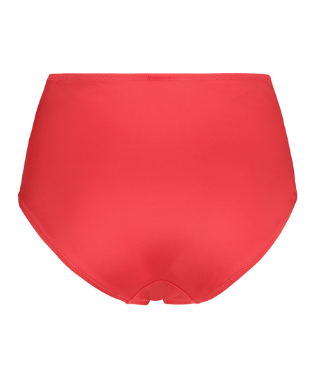 Rio Deluxe bikiniunderdel med hög midja, röd