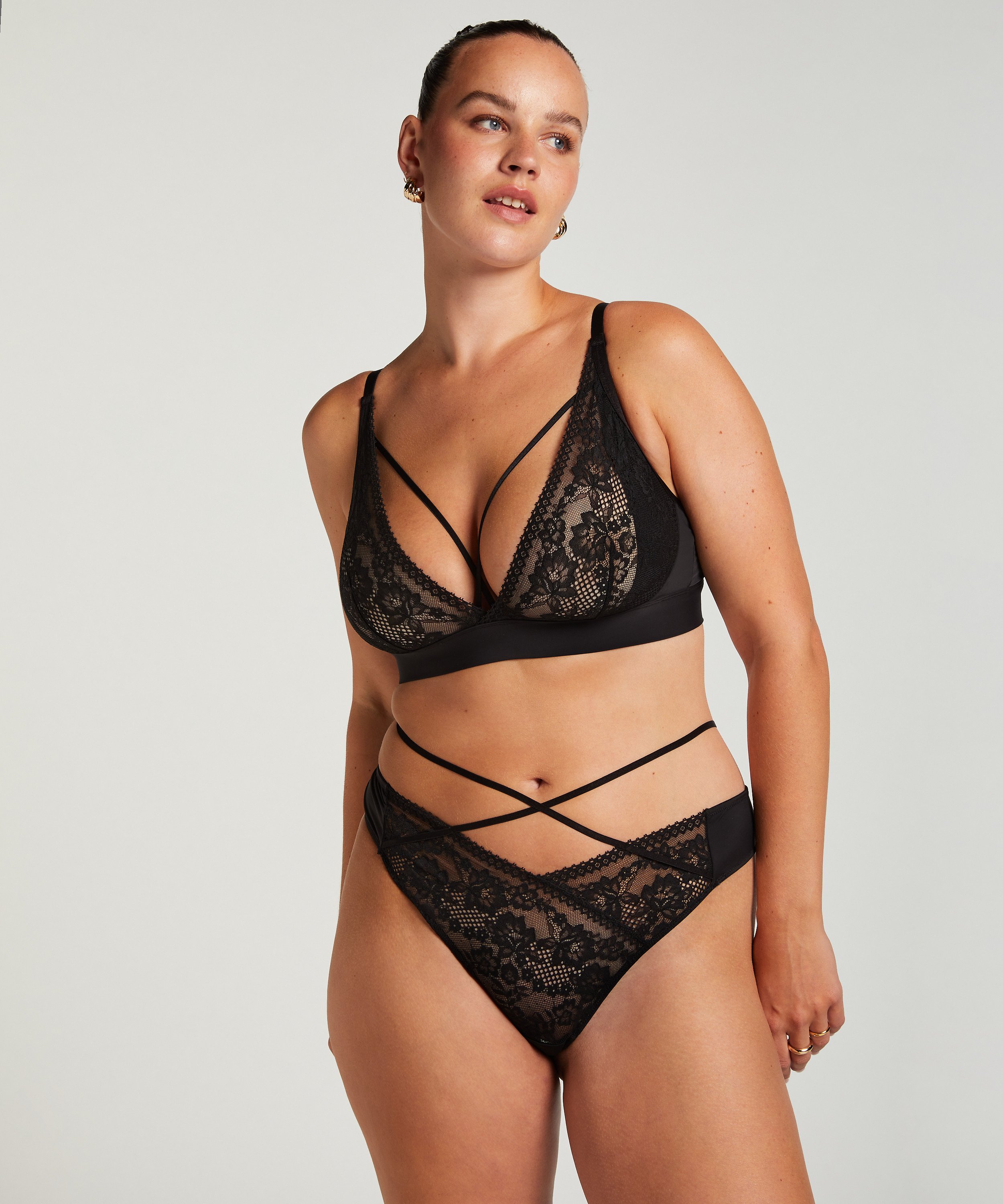 Bralette Remi, Svart, main