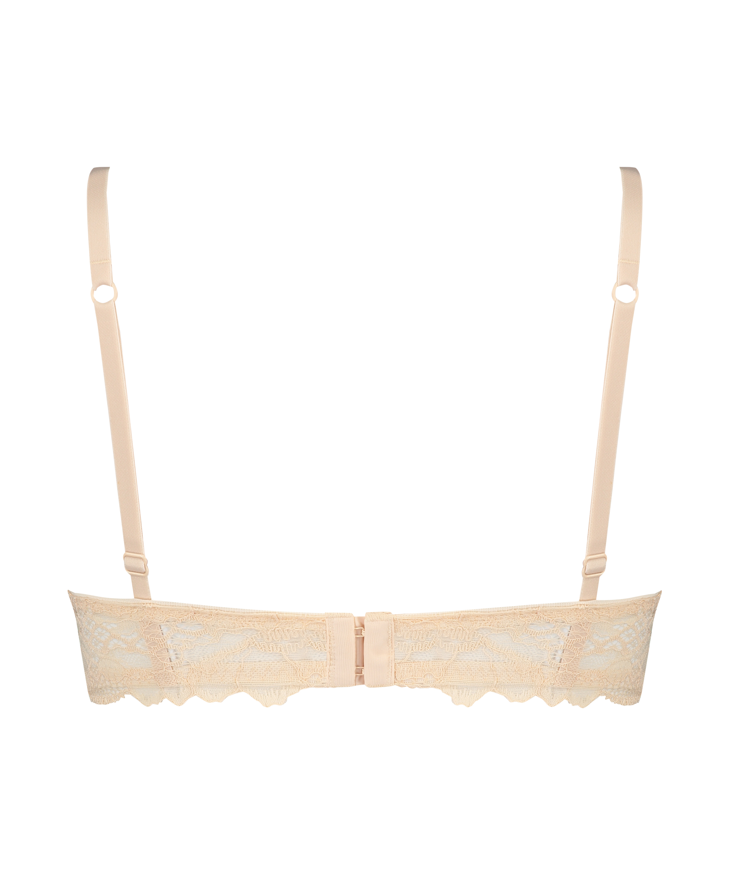 Chole formpressad longline-bh utan bygel, Beige, main