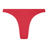 Högt Skuren Bikiniunderdel Luxe, röd