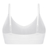 Dide triangel-bralette, Vit