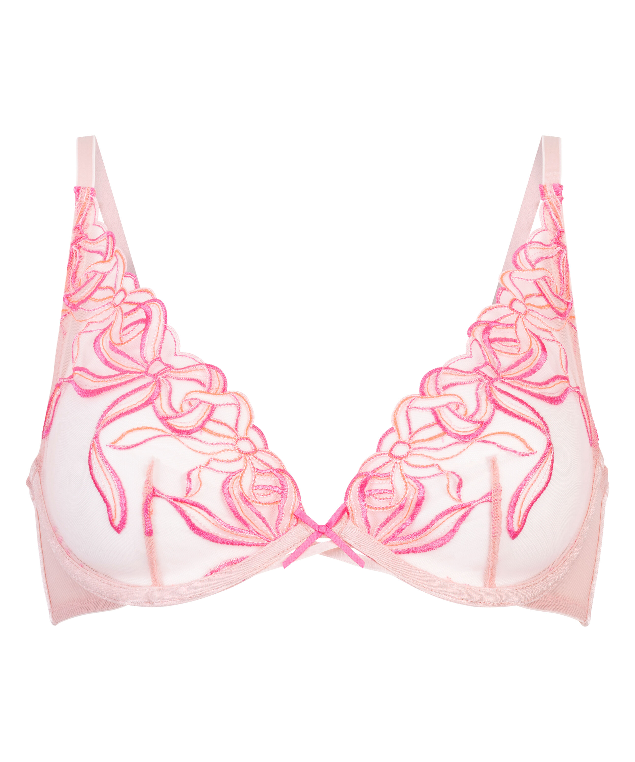 Icke formpressad bygel-bh Beau, Rosa