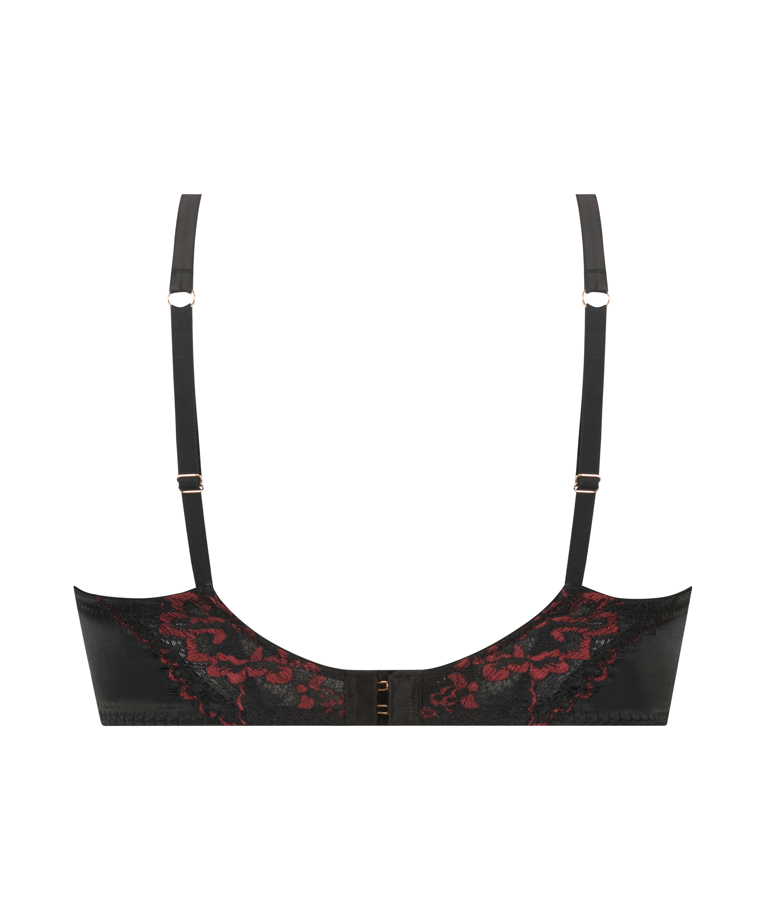 Formpressad bygel-bh Silke, Svart, main